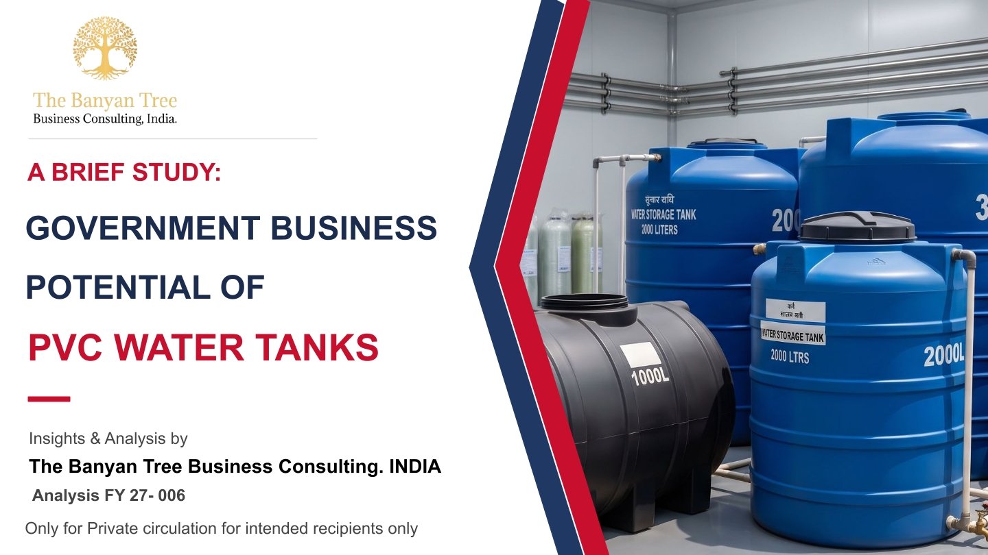 Government Business Potential of PVC Water Tanks