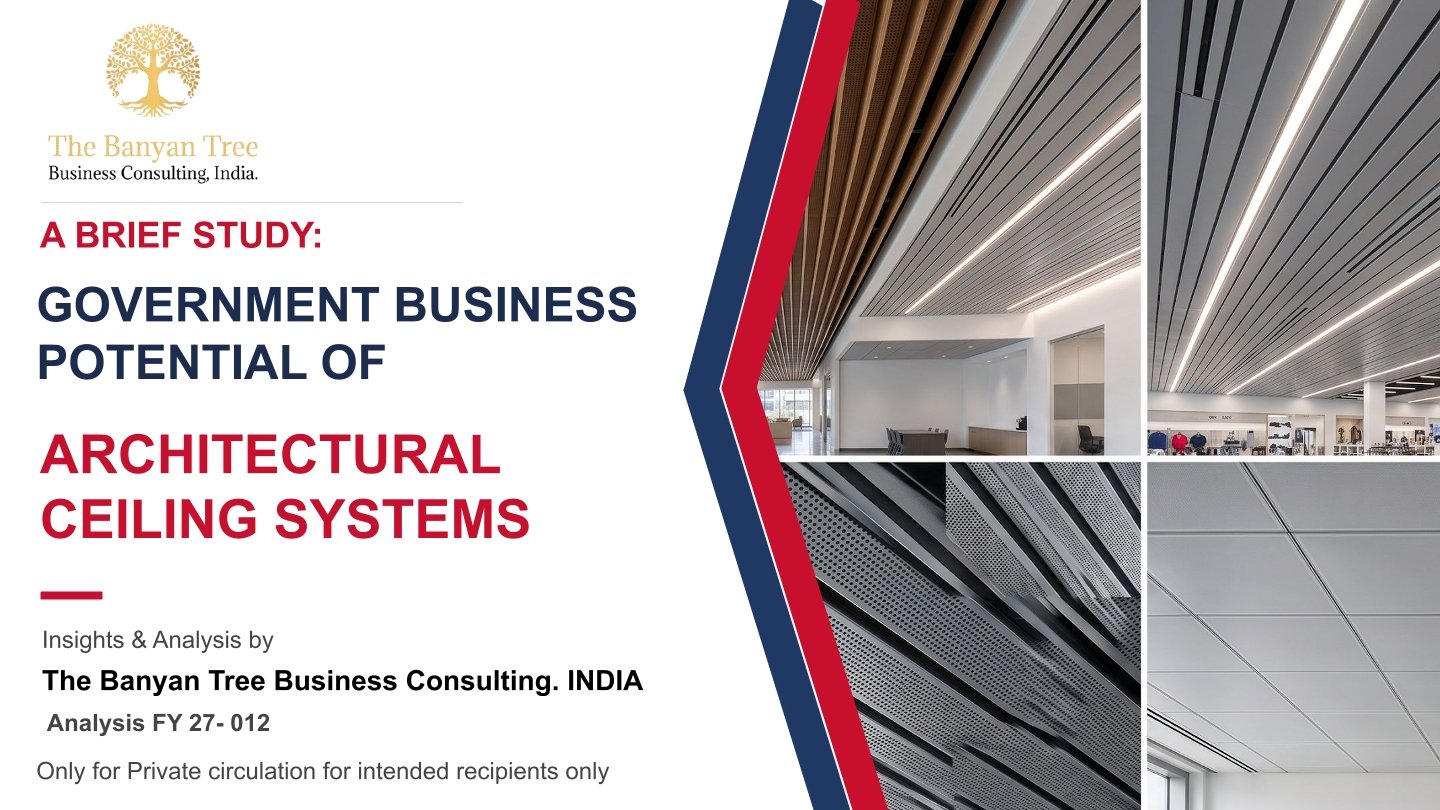 Government Business Potential of Architectural Ceiling Systems
